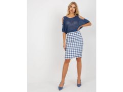 Dámská sukně LK SD modrá model 18178511 - FPrice