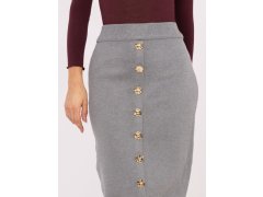 Dámská sukně PM SD model 21915140 šedá - FPrice