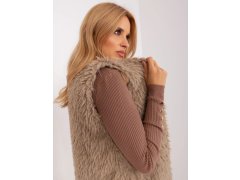 Dámská kožešinová vesta TW KZ model 20727671 Béžová - Och Bella 1