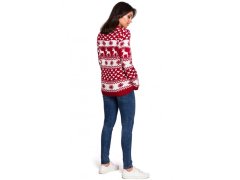 Dámský vánoční svetr model 20742943 - BeWear 3