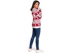 Dámský vánoční svetr model 20742943 - BeWear 5