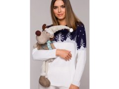 Dámský vánoční svetr model 20779776 - Moe 2