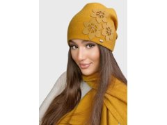 Dámská čepice model 21870978 bordó - Kamea 1