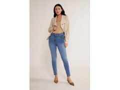 Dámská bunda kůže béžová model 18549803 - Monnari 3