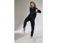 Dámské kalhoty model 22045060 tmavě modré L - Figl 2