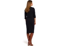 Dámské šaty model 19446184 tmavě modré - STYLOVE 3