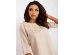 Dámská halenka LK BZ model 21288375 Béžová - FPrice 4