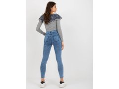 Dámské džínové kalhoty NM SP model 20091026 Světle jeans modrá - FPrice 3