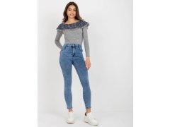 Dámské džínové kalhoty NM SP model 20091026 Světle jeans modrá - FPrice 6