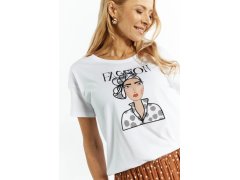 Dámské tričko Bílá vzor model 20151492 - Monnari 1