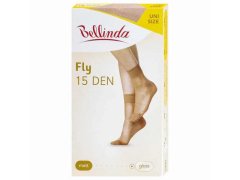 Dámské model 21124954 ponožky FLY SOCKS 15 DEN Almond - Bellinda 2