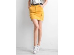 Sukně model 20612388 tmavě žlutá - FPrice 5