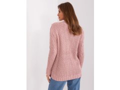 Dámský svetr Jumper BA SW 8001-1.82P růžový - FPrice 2