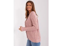 Dámský svetr Jumper BA SW 8001-1.82P růžový - FPrice 4