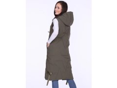 Dámská vesta BLH220050F Khaki - Perso 3