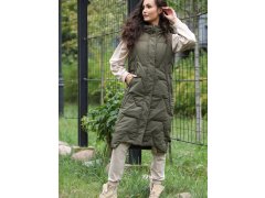 Dámská vesta BLH220050F Khaki - Perso 4