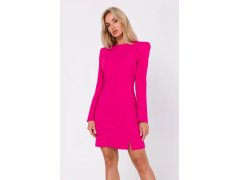 Dámské šaty model 20779796 fuchsiové - Moe 2