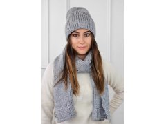 Set čepice a&nbsp;šála model 20794876 šedý - Kamea 1