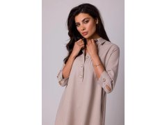 Dámské šaty model 20826085 béžová BeWear - Moe 2