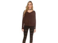 Trendy svetr model 20829253 se šňůrkami - Koucla 7