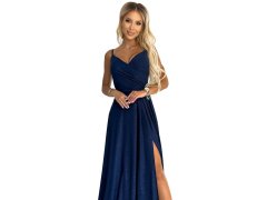 Dámské elegantní šaty model 20849713 tmavě modré - numoco 6