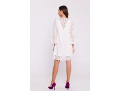 Dámské šaty model 20857724 krémové - STYLOVE 4