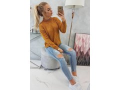 Svetr s&nbsp;vzorem 18 hořčice model 20863416 - Kesi 4