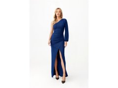 Dlouhé šaty model 20878290 modré - Roco Fashion 1