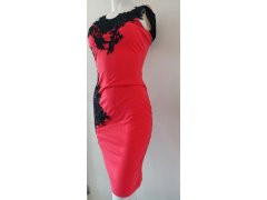 Dámské šaty model 20882598 černočervené - Koucla 1