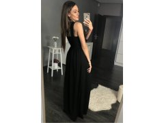 Dlouhé šaty model 20934312 černé - YourNewStyle 1