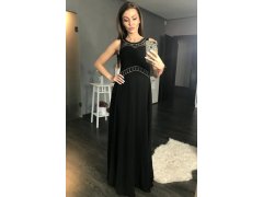 Dlouhé šaty model 20934312 černé - YourNewStyle 2