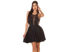 Dámské sexy minišaty s průhledným dekoltem model 20976133 Černá - Koucla 5
