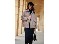 Dámská bunda model 20985400 hnědá - Roco Fashion 1