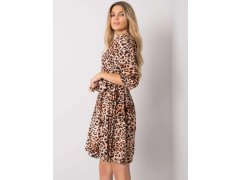 Šaty DHJ SK model 21007391 černé a&nbsp;béžové - FPrice 2
