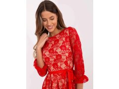 Dámské šaty LK SK Červená model 21035363 - FPrice 5