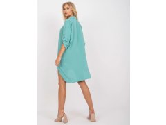 Dámské šaty volného střihu DHJ SK model 21095309 Mátová - FPrice 2