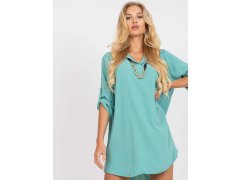 Dámské šaty volného střihu DHJ SK model 21095309 Mátová - FPrice 8