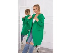 Zateplená mikina s&nbsp;kapucí model 21099104 zelená - Kesi 3