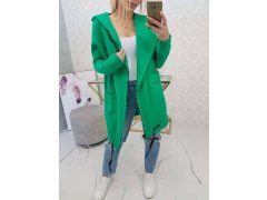 Zateplená mikina s&nbsp;kapucí model 21099104 zelená - Kesi 4