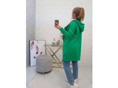 Zateplená mikina s&nbsp;kapucí model 21099104 zelená - Kesi 7