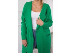 Zateplená mikina s&nbsp;kapucí model 21099104 zelená - Kesi 8