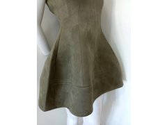 Dámské šaty model 21101166 olivové - Figl 2