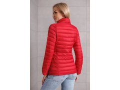Červená dámská bunda se stojáčkem model 21135588 - Good looking 1