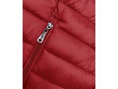 Červená dámská bunda se stojáčkem model 21135588 - Good looking 3