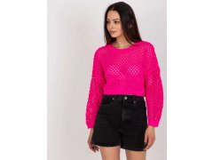 Dámský svetr BA SW model 21770350 fluo růžový - FPrice 2