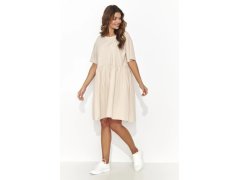 Denní šaty model 21149201 béžové - Numinou 2