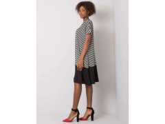 Dámské šaty model 21173168 Černá s&nbsp;bílou - FPrice 4