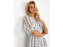 Dámské šaty LK SK Bílá s černou Lakerta model 21219945 - FPrice 7