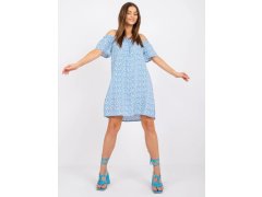 Dámské šaty model 21253437 světle modré - FPrice 2