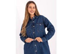 Dámské Jeans šaty model 21402157 Tmavě modrá - FPrice 1